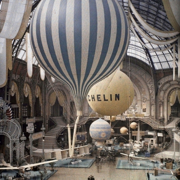 museum med ballonger